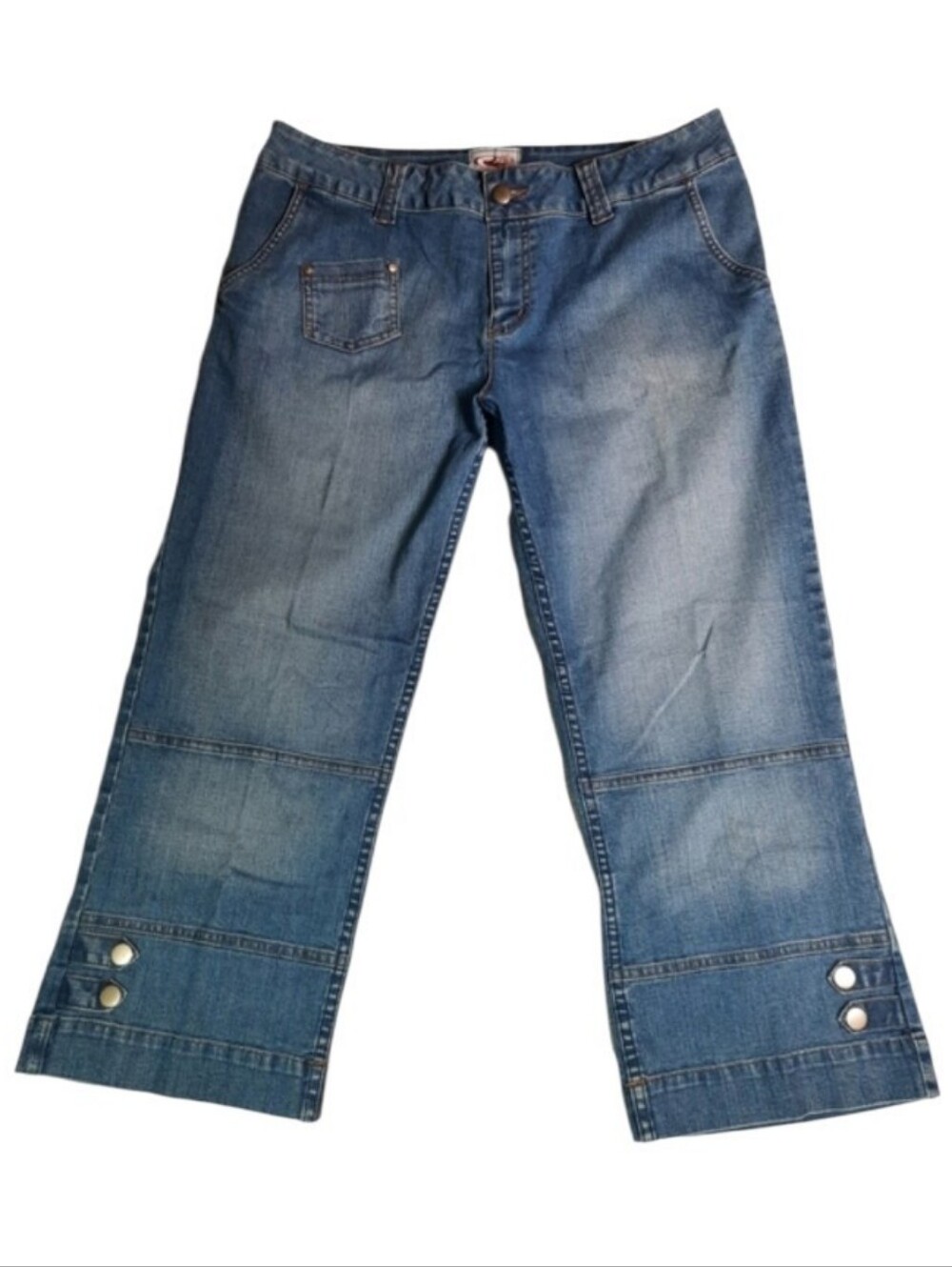 Roper VTG Western Denim Gaucho Crop Jeans SZ 13